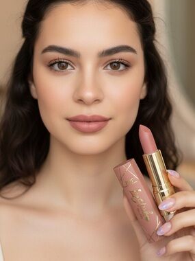 NEW Click Bullet Nude Matte Lipstick by Romantic Beauty #19
